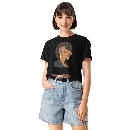 V-Art - "Sol" Shades Women’s Crop Top