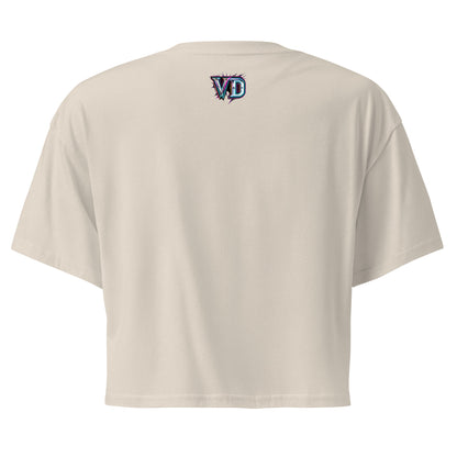 V-Art - "Sol" Shades Women’s Crop Top