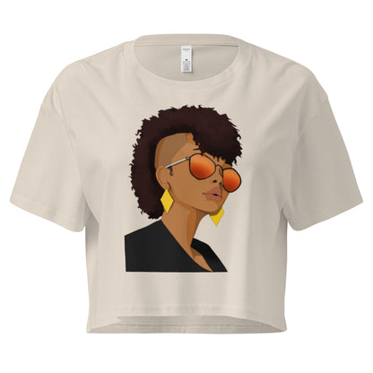 V-Art - "Sol" Shades Women’s Crop Top