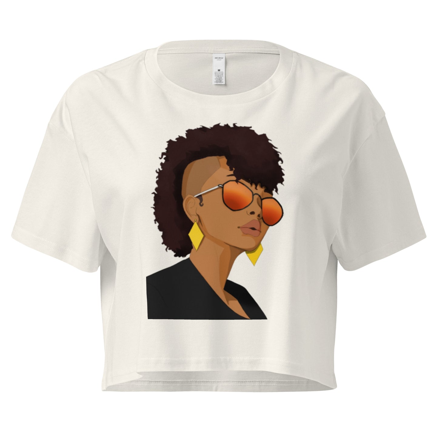 V-Art - "Sol" Shades Women’s Crop Top