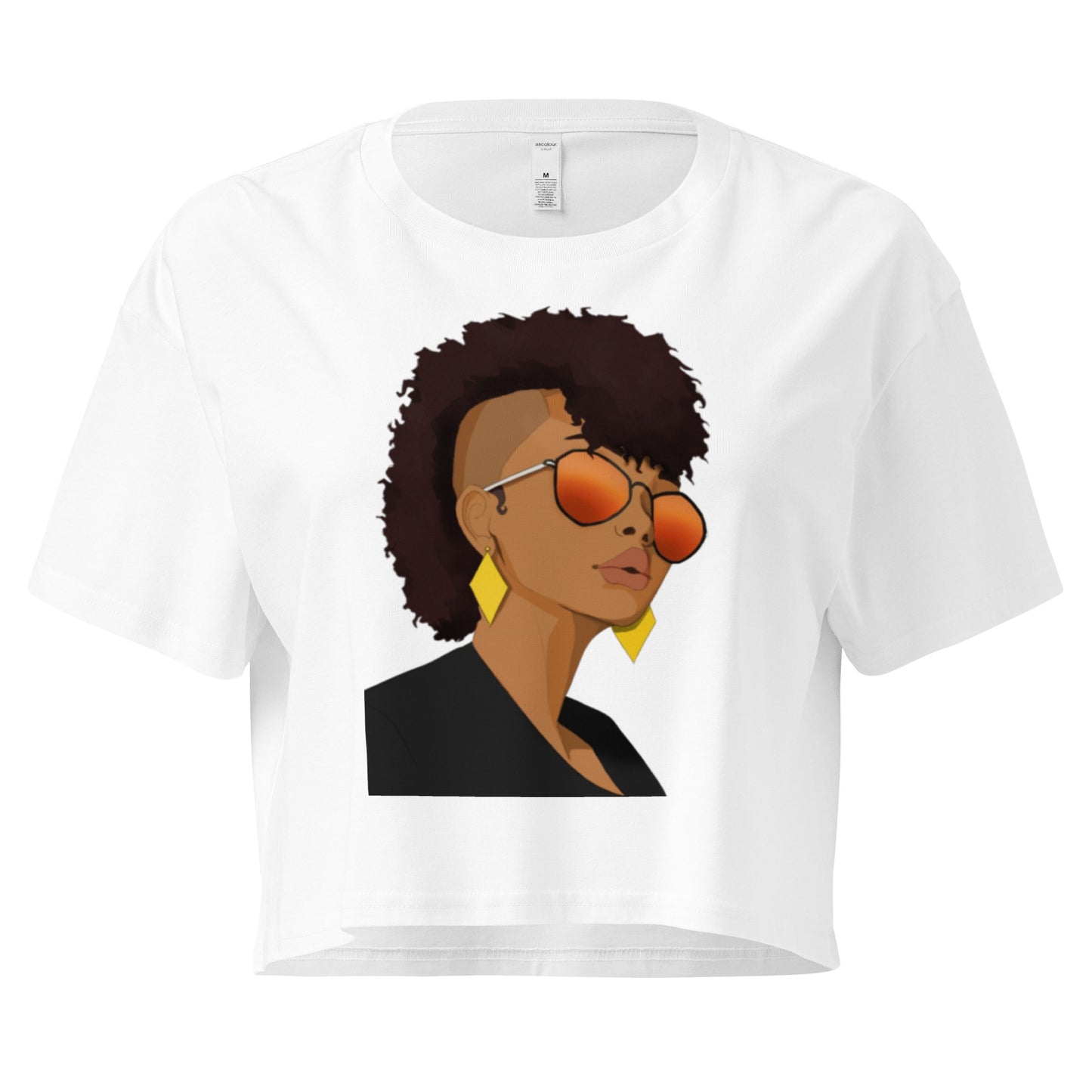 V-Art - "Sol" Shades Women’s Crop Top